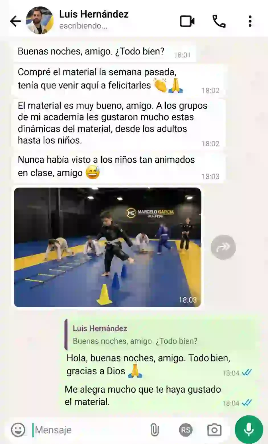 Dejé de depender siempre de los mismos ejercicios.